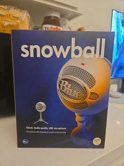 Logitech for Creators Blue Snowball iCE USB Microphone - White