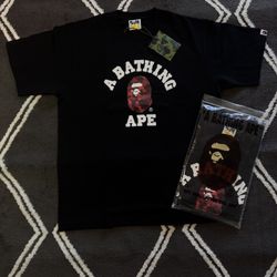 Bape Red/Black Shirt 