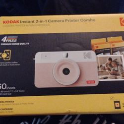 Kodak Insta Two-in-one Camera Printer Combo
