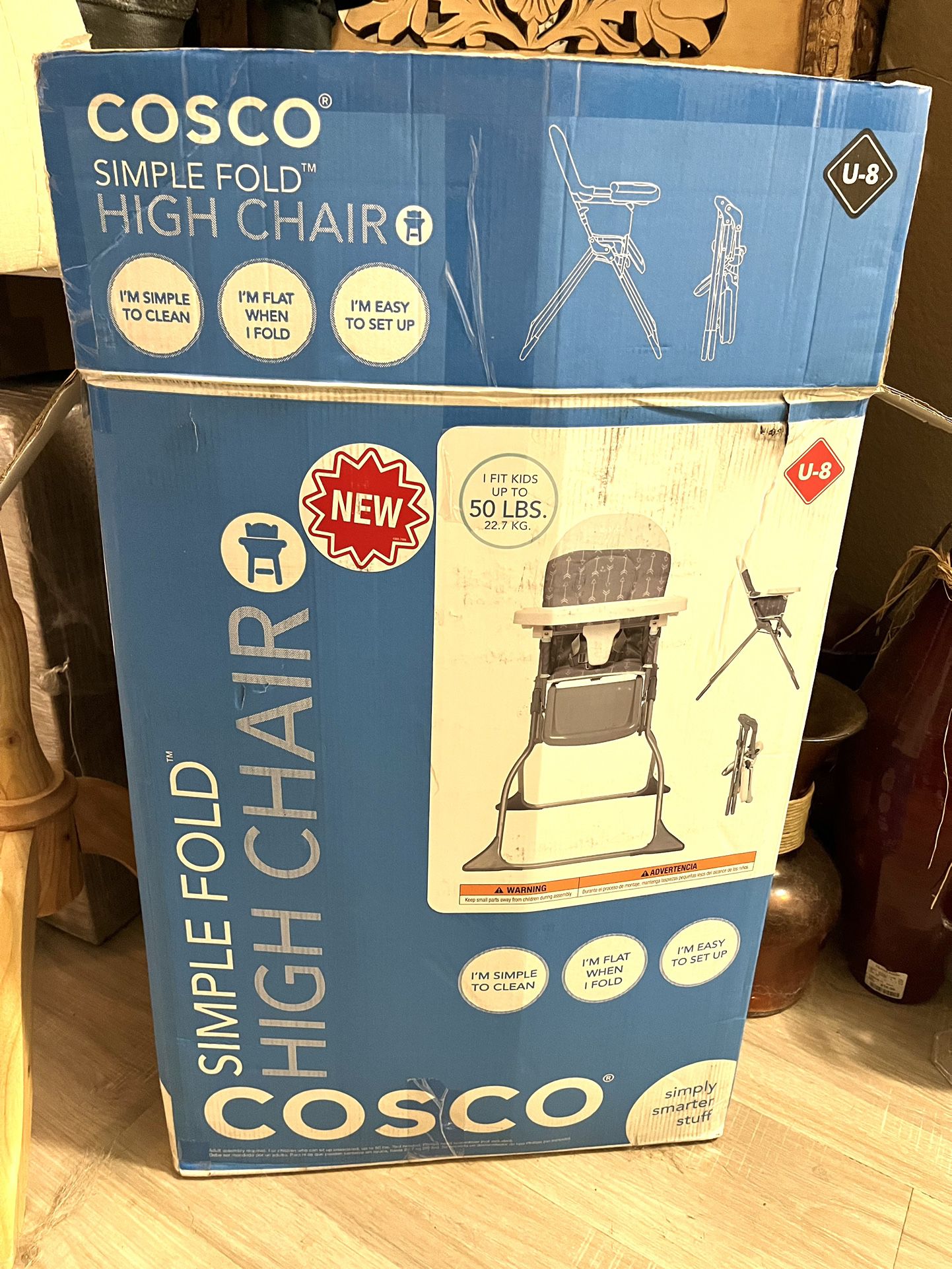Cosco High Chair.  Baby Seat. 