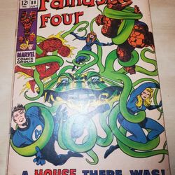 Fantastic Four #88 Comic Book (Marvel, July 1969) Silver Age