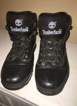 Pair of Timberland boots black