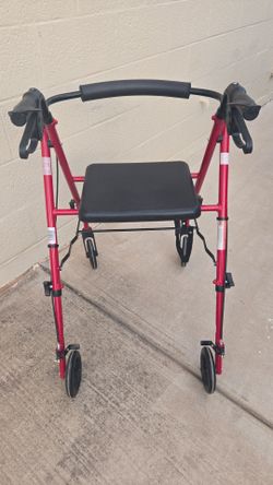 Red & Blk Walker/Glider