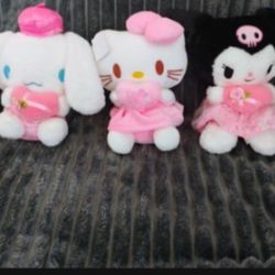 Hello Kitty Plushies