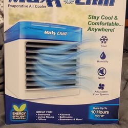 Max Chill (120-Volt) White Ventless Portable Air Conditioner Cools 50-sa ft