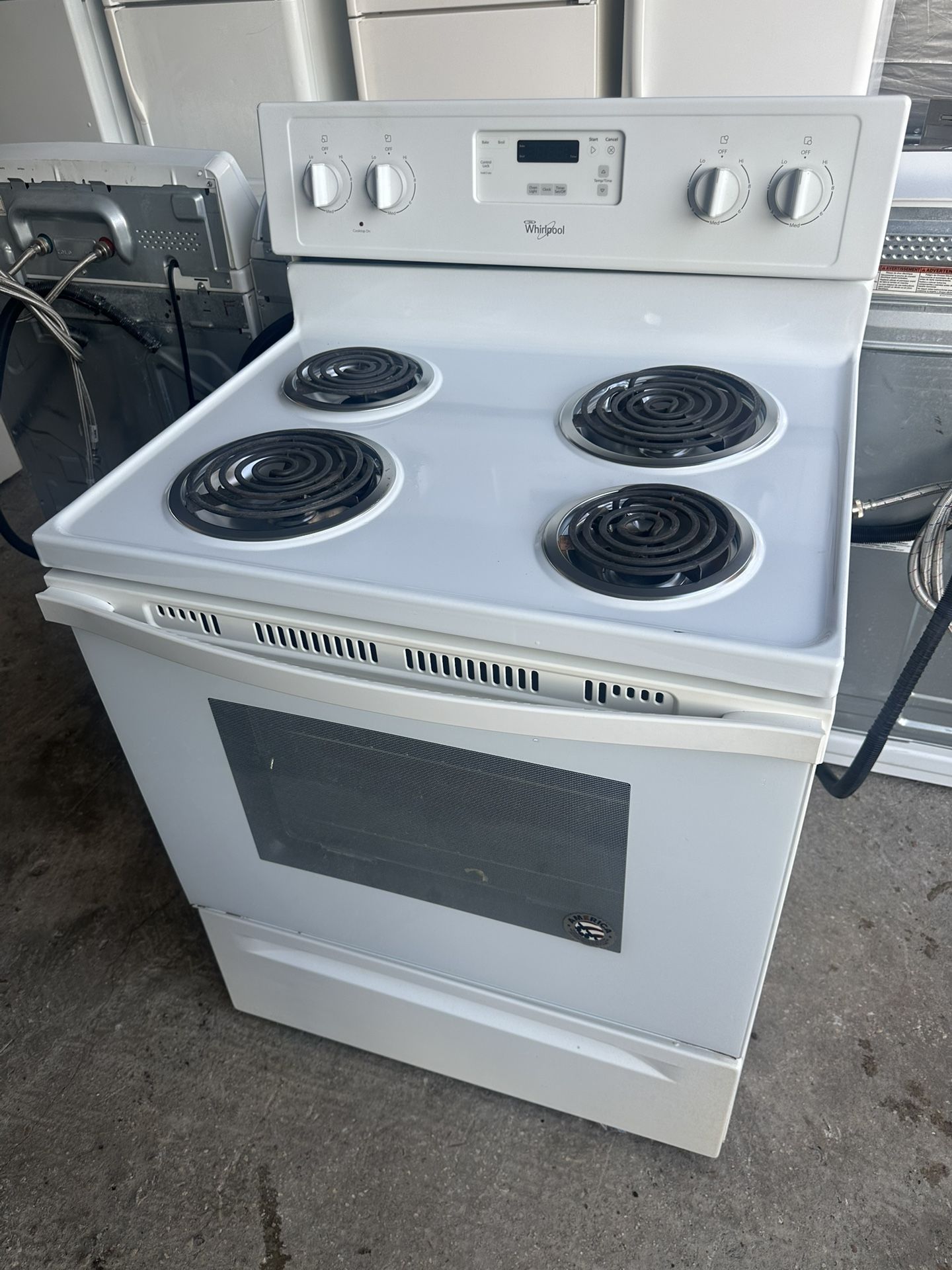 Whirlpool Coil Stove / 10008 Us-92 Tampa Fl 33610/ 60 Day Warranty 