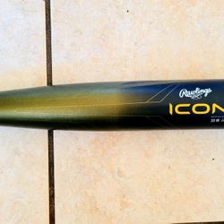 Rawlings ICON 33/30 BBCOR,  33" 30 Oz Baseball Bat