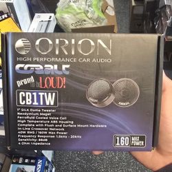 Orion CB1TW High Performance Car Audio Tweeters. 
