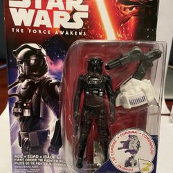 Star Wars The Force Awakens First Order Tie Fighter Pilot & Resistance Trooper