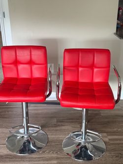 Red Barstools