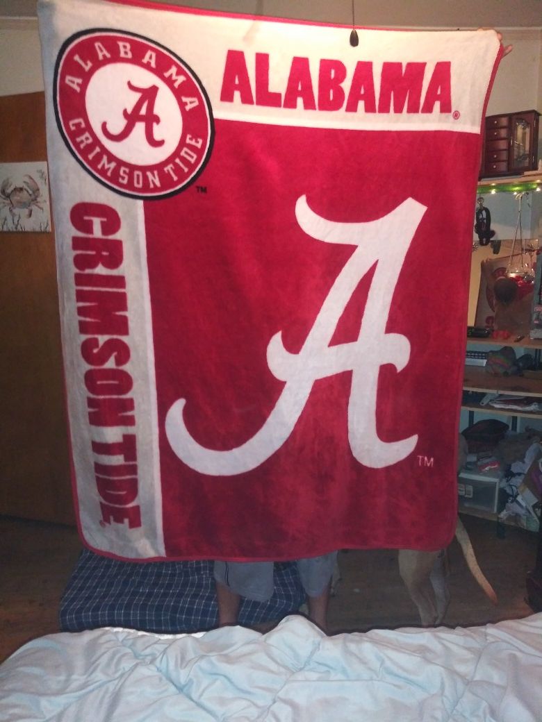 Alabama Crimson Tide Fleece Blanket