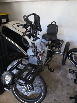 Electric Trike Three-Wheel E-Bike