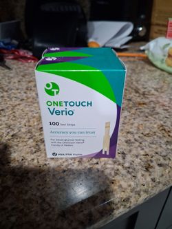 One Touch Verio Diabetic Test Strips 100 Ct.