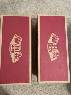 Vans shoe boxes