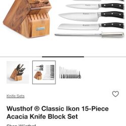 Wusthof 15 Piece Knife Set