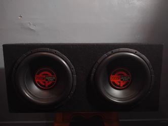 Subwoofers and amp