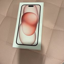Pink iPhone 15 