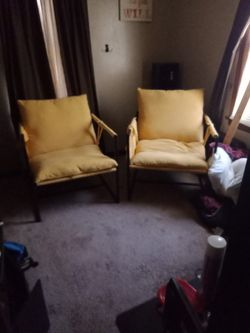 Two Yellow Chairs