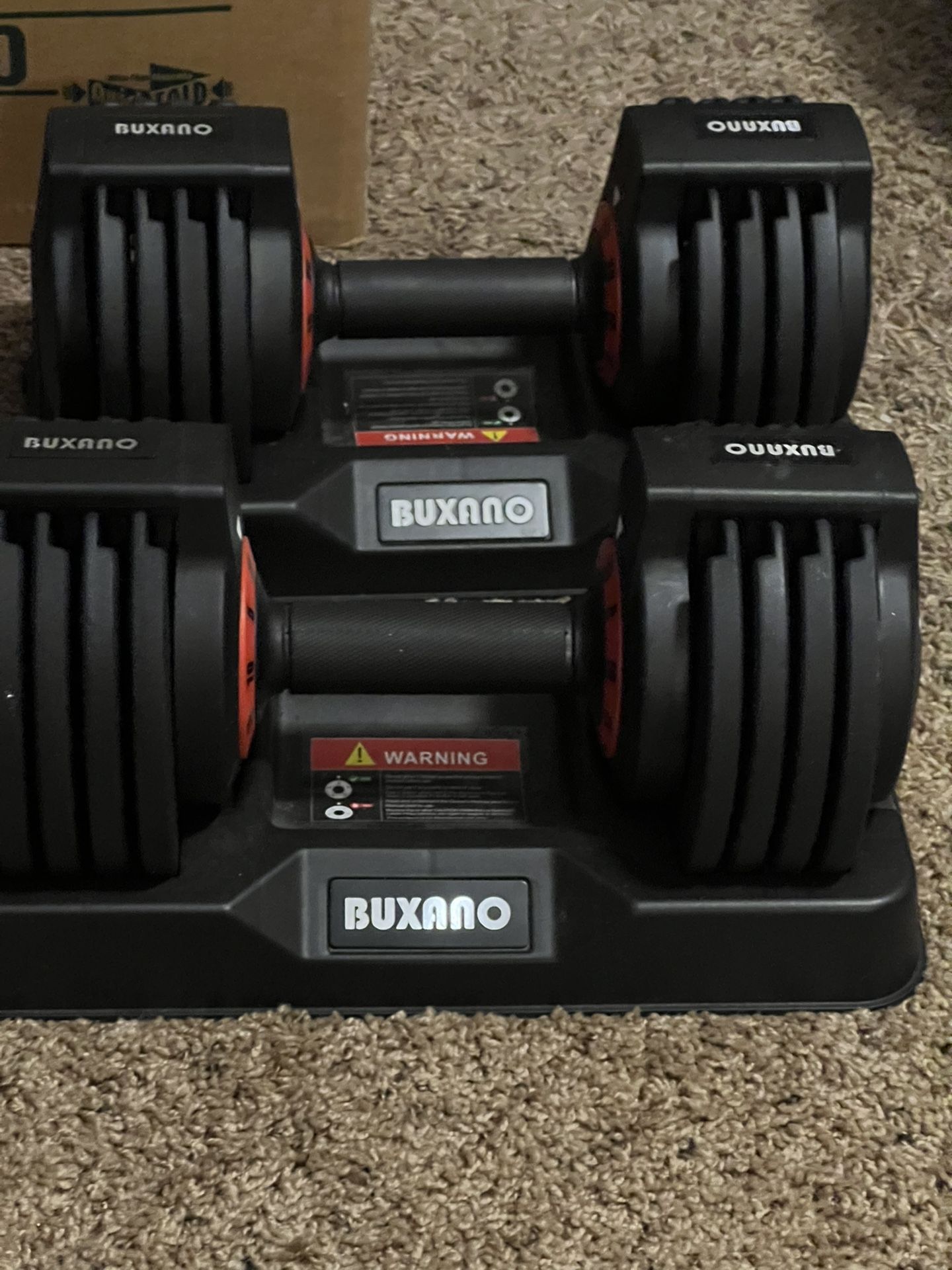 Buxano Adjustable Dumbbells (Pair) 