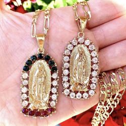 Gold Plated Chain And Pendant