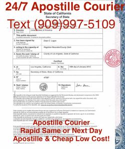 EXPRESS Apostille Apostilla