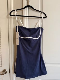 Alo Navy Athletic Mini Dress