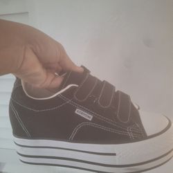 NEW Womens Platform Wedge Sneakers 