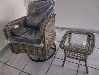 Allen Roth wicker set