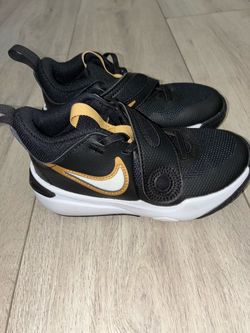Nike Kids Sneakers Black and Gold