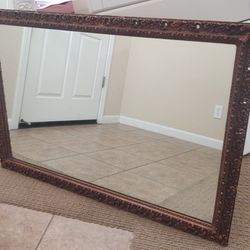 Heavy Antique Looking Mirror 