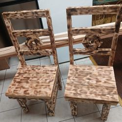 Handmade Ranch Style Chairs 