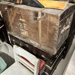 Antique trunks