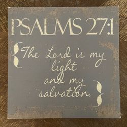 Christian Art Decor Bible Verse
