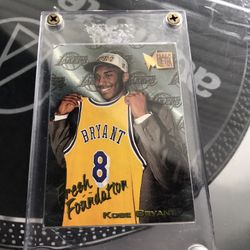 Kobe Bryant Fleer Metal 96-97 Rookie Card