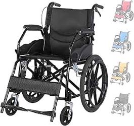 Wheelchair/Transport Chair Combo New 17” Seat