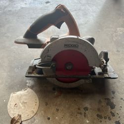 Ridgid Saw