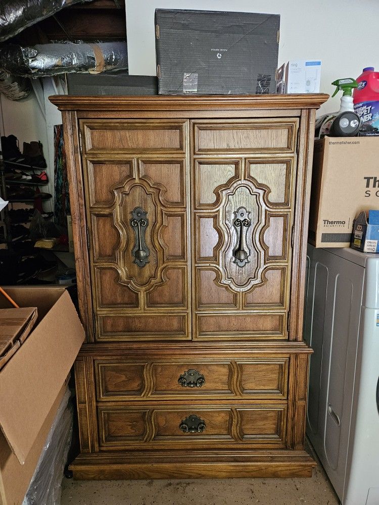 Antique Bar Cabinet/ Closet