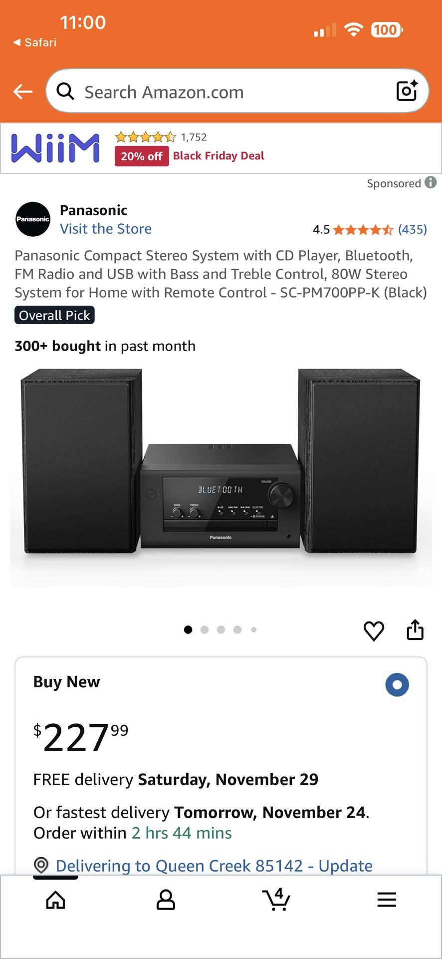 Panasonic Sc-pm700pp-k