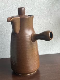 Denby Langley stoneware coffee pot,