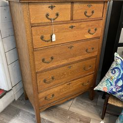 Solid wood antique dresser 46 X 32 X 20