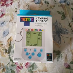 Tetris keyring arcade