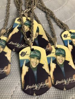 🇵🇷 Daddy Yankee Stainless Steel Dog Tag Necklace