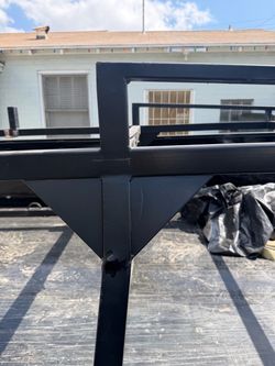 Heavy duty lumber rack full size bed 8”
