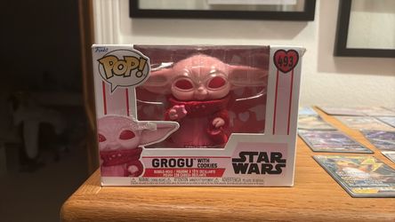 Funko Pop Star Wars Grogu with Cookies #493