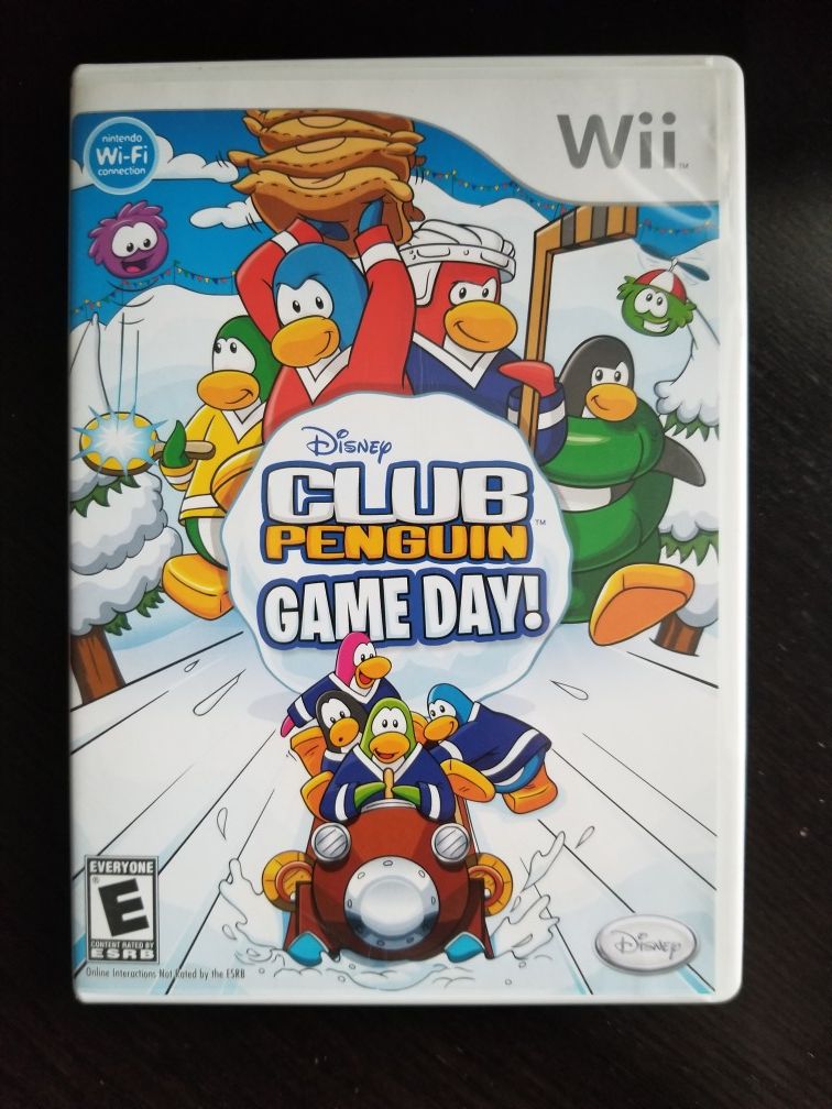 Disney Club Penguin Game Day! Nintendo Wii