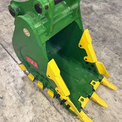 Extreme Heavy-Duty Rock Bucket 12" inches for Volvo EC140 or Similar Machine.