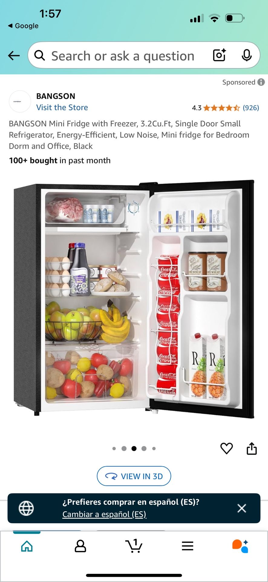 Mini Fridge