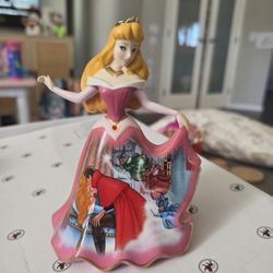 Disney Princess Bell Figure Aurora “Sleeping Beauty's Love” Bradford Editions