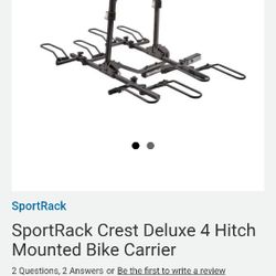 4 Bike Trailer Platform Bike Rack (Sportrack Crest 4)