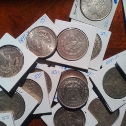 Silver Dollars For $43 Dollars Each 